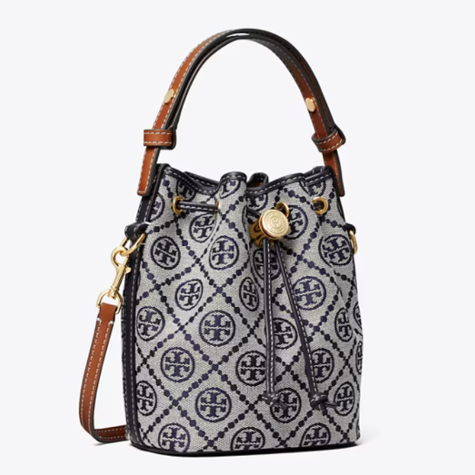 Tory Burch 迷你老花水桶包