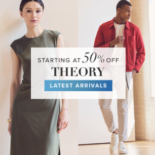 Rue La La：Theory 品牌专场上新 封面款$98