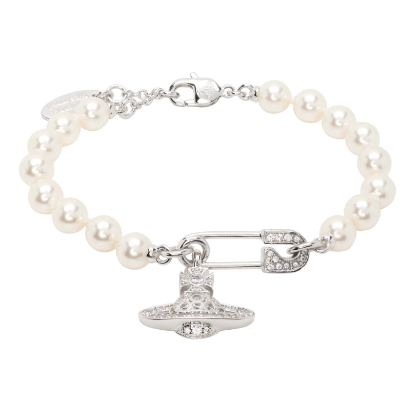 中站含税！Vivienne Westwood Lucrece Faux-Pearl 手链