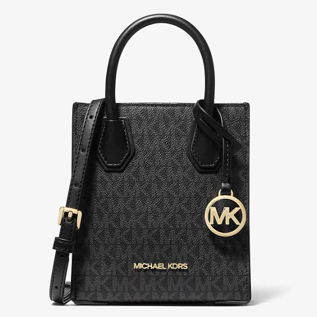 Michael Kors 黑色老花琴谱包