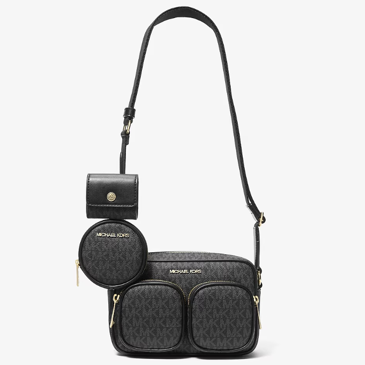 Michael Kors 中号老花款革三合一斜挎包