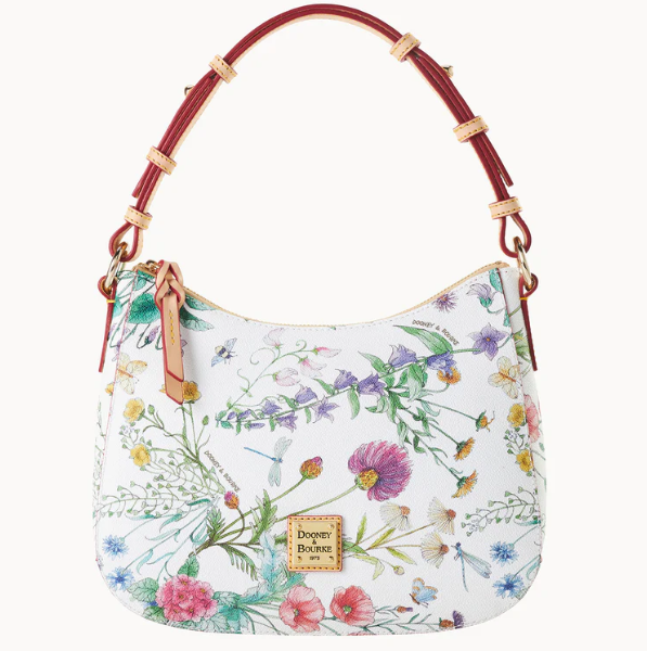 Dooney & Bourke 植物印花小号 Kiley Hobo 手提包