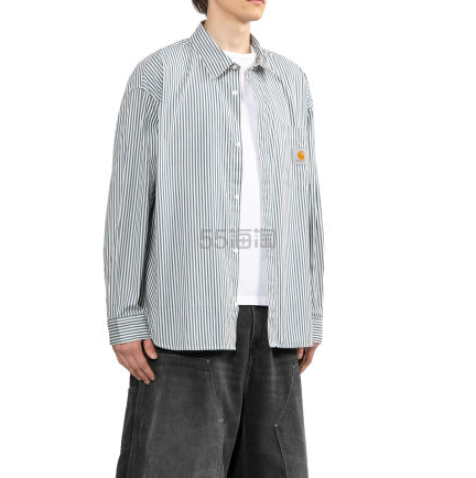 Carhartt WIP 条纹长袖衬衫