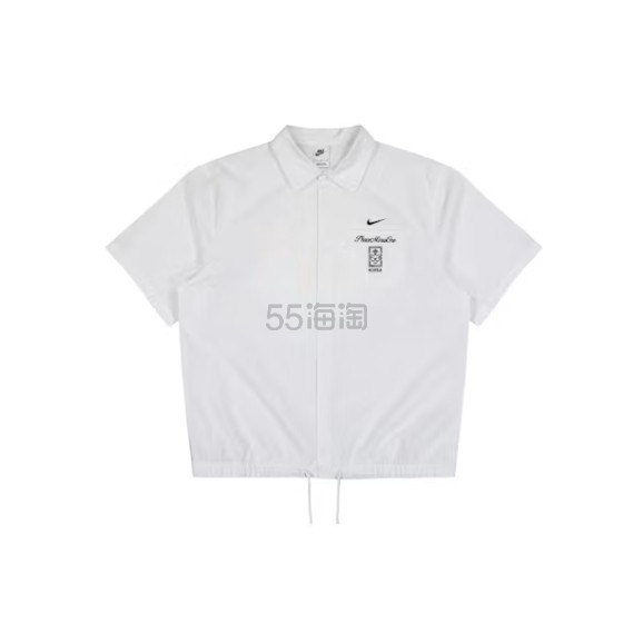 Nike 耐克 x Peaceminusone 白色短款上衣