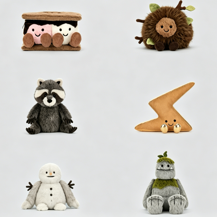 Selfridges：Jellycat 2026秋季上新！入石头人、雪怪等