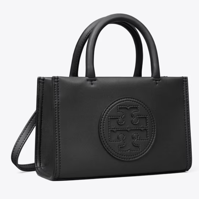 黑色更划算！Tory Burch 汤丽柏琦 Ella Bio 迷你托特包