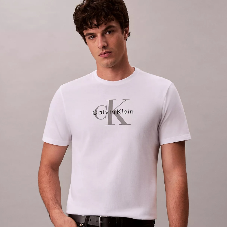 凑单额外8折！Calvin Klein 男款经典徽标T恤