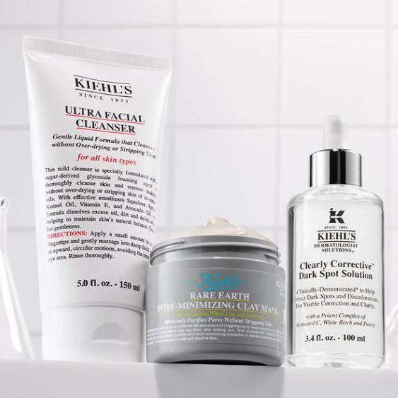 Kiehl's：618大促升级！入亚马逊白泥面膜、淡斑精华、溜溜瓶
