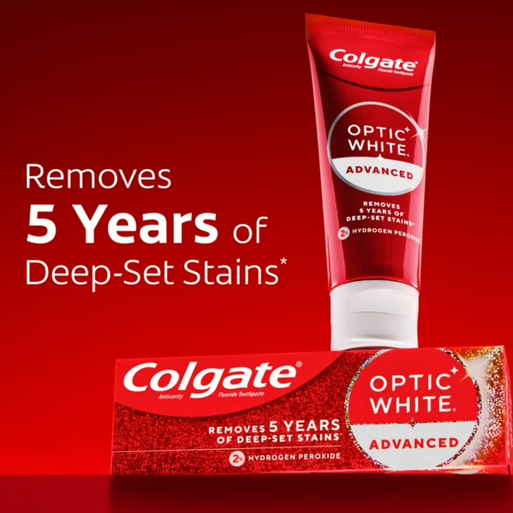 【返$10】Colgate 高露洁 Optic White 牙膏
