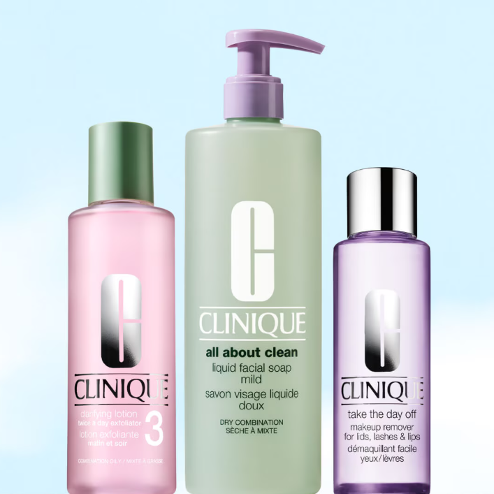 Clinique US：清洁护肤大促！卸妆膏、卸妆油、洁面、磨砂膏等