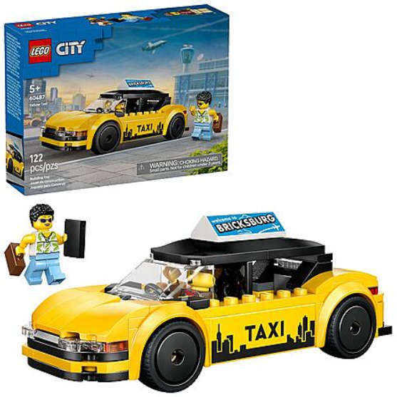 Lego 乐高 City 黄色出租车