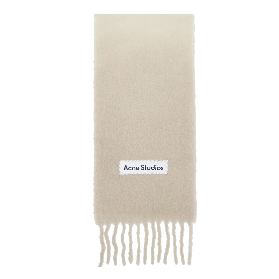 Acne Studios 驼色 Wool Fringe 围巾