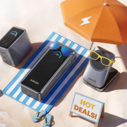 Anker：硬核数码好物夏日大促！快充充电器、便携充电宝、耐用数据线、影音配件等