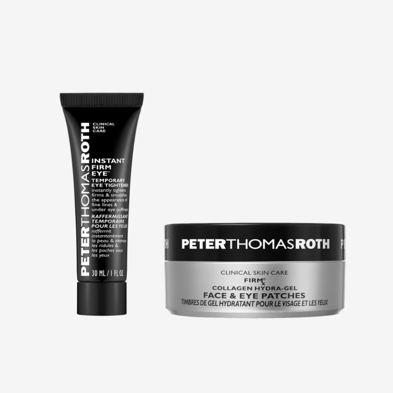Peter Thomas Roth  即时紧致眼霜+银罐胶原眼膜套装