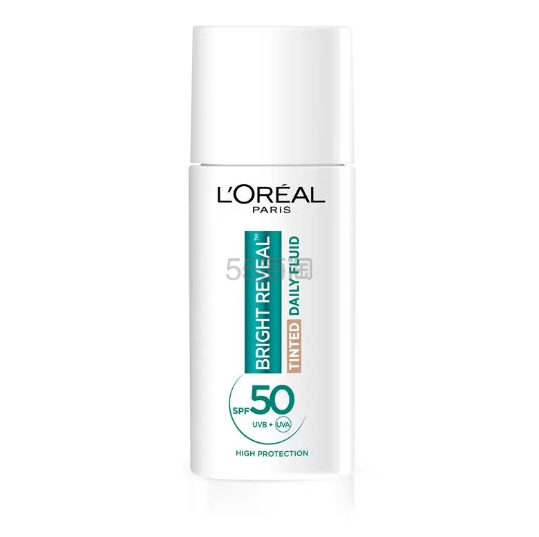 L'Oreal 欧莱雅 Bright Reveal 有色防晒液 SPF 50（中等色号）50ml