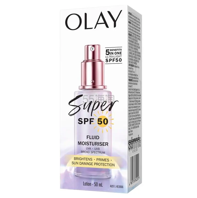 Olay 玉兰油 Super SPF 50 防晒保湿乳液 50ml
