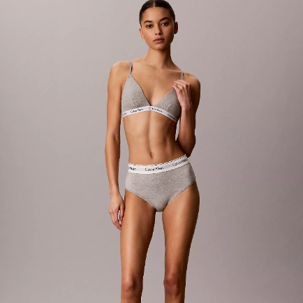 Calvin Klein Icon系列棉质莫代尔高腰比基尼内裤