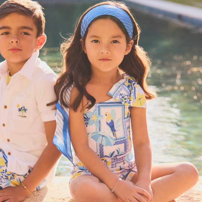 Janie and Jack：全场童装夏日大促！连衣裙$16、Polo 衫$10