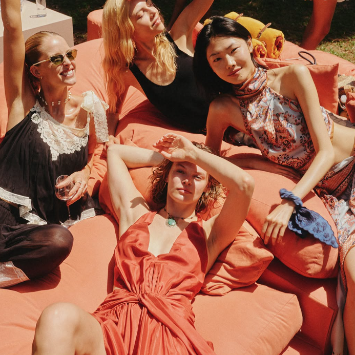 THE OUTNET 美站：Zimmermann 澳洲顶奢仙女裙夏日上新！ 刺绣亚麻中长裙$338
