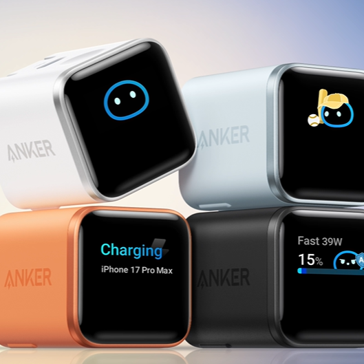 Anker：硬核数码好物夏日大促！入手新品 Anker 45W 智能数显氮化镓充电器