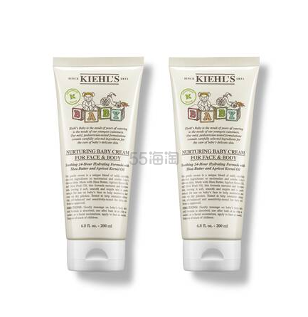Kiehl's 宝宝保湿霜 200ml*2