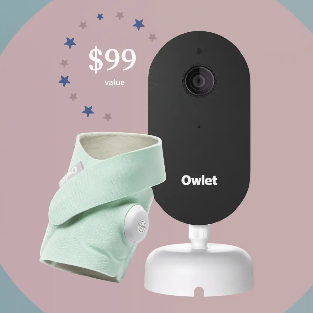 Owlet：独立日大促！买 Dream Sock 智能婴儿监护器