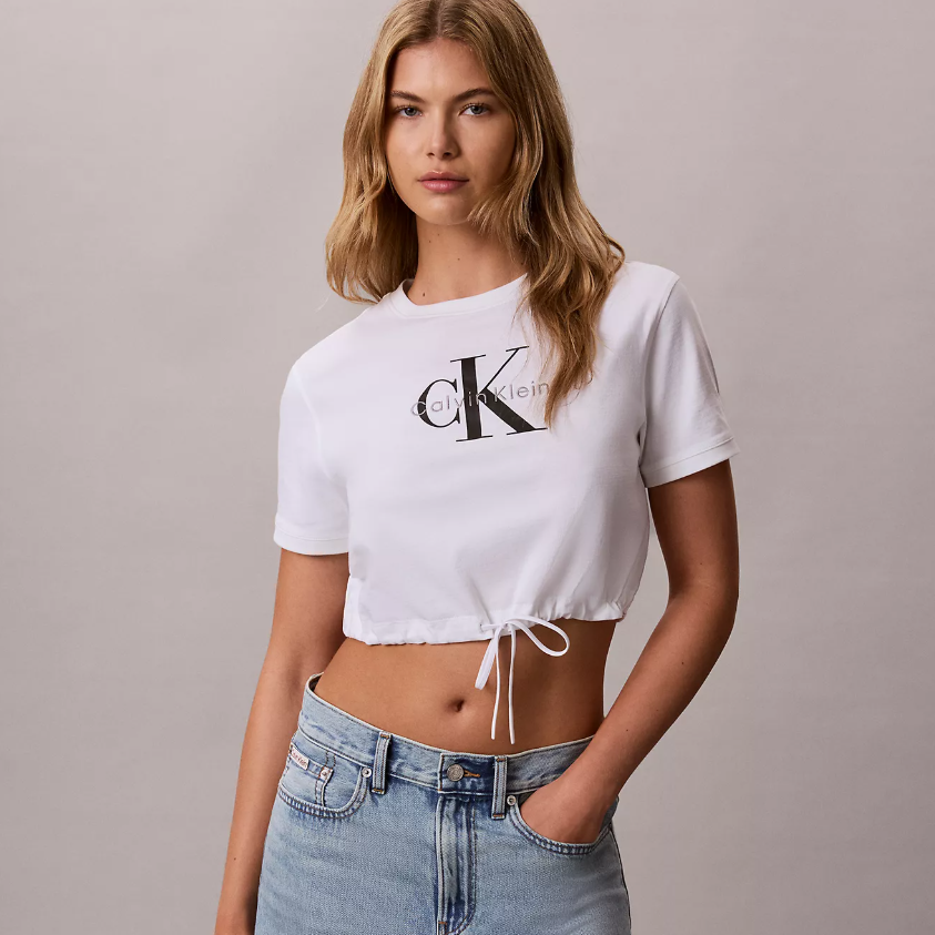 Calvin Klein Monologo 露腰短袖