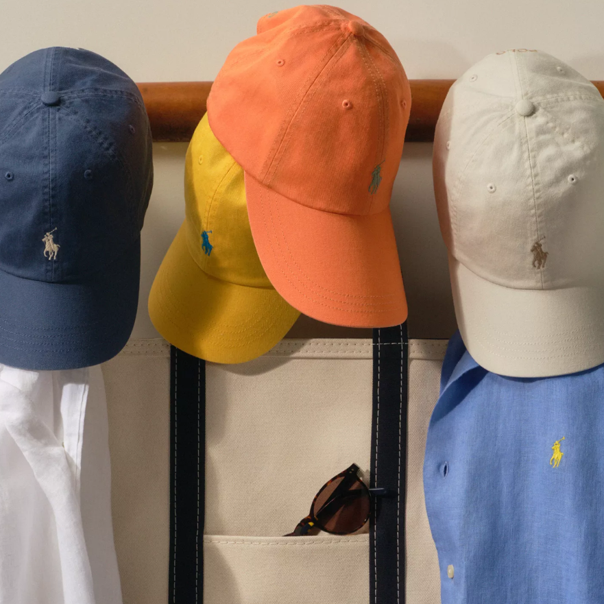 热卖！Polo Ralph Lauren 拉夫劳伦小马徽标棒球帽 多色可选