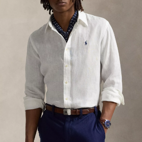 热卖！Polo Ralph Lauren 拉夫劳伦男士衬衫 仅剩大码