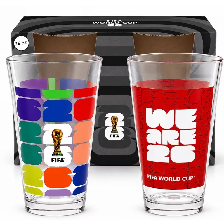 Target：FIFA世界杯2026啤酒杯套装