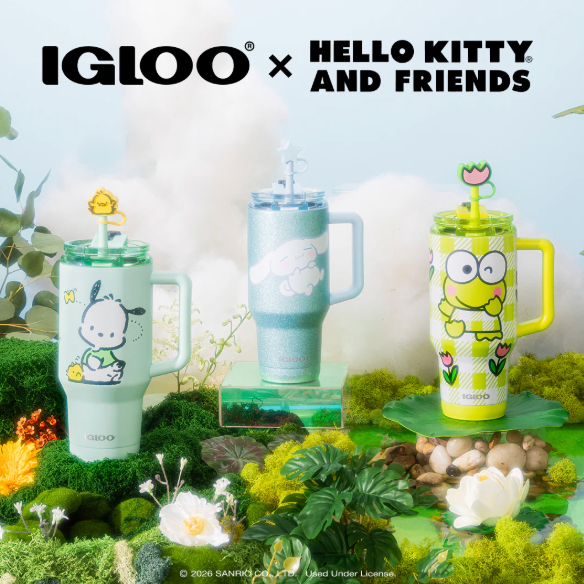 Igloo Coolers：Igloo X Hello Kitty 联名系列上新