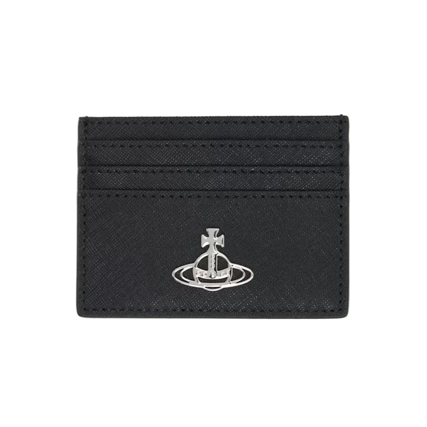 Vivienne Westwood 黑色土星卡包