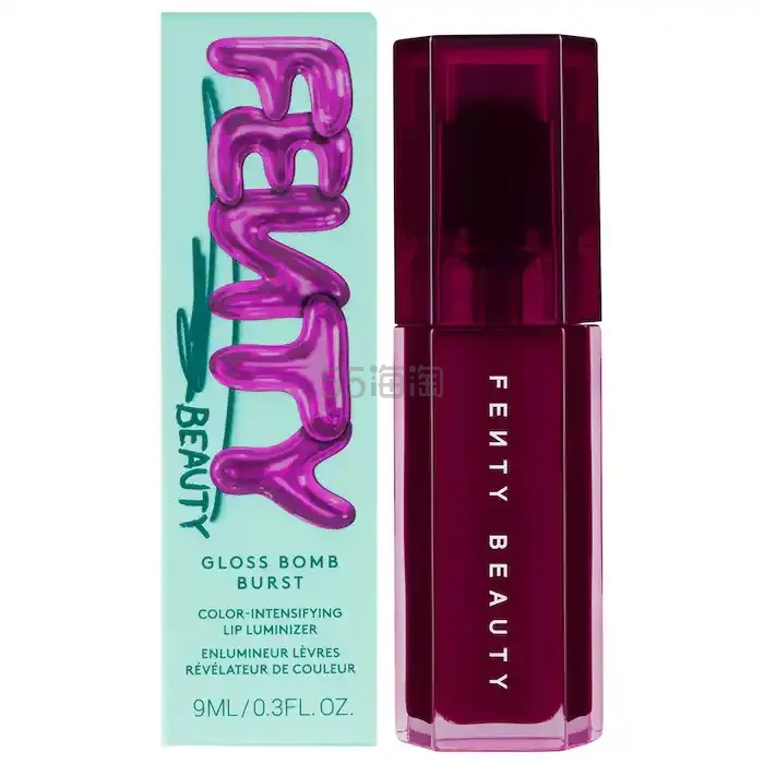 7/27上线!Fenty Beauty Gloss Bomb 果冻光泽变色唇蜜