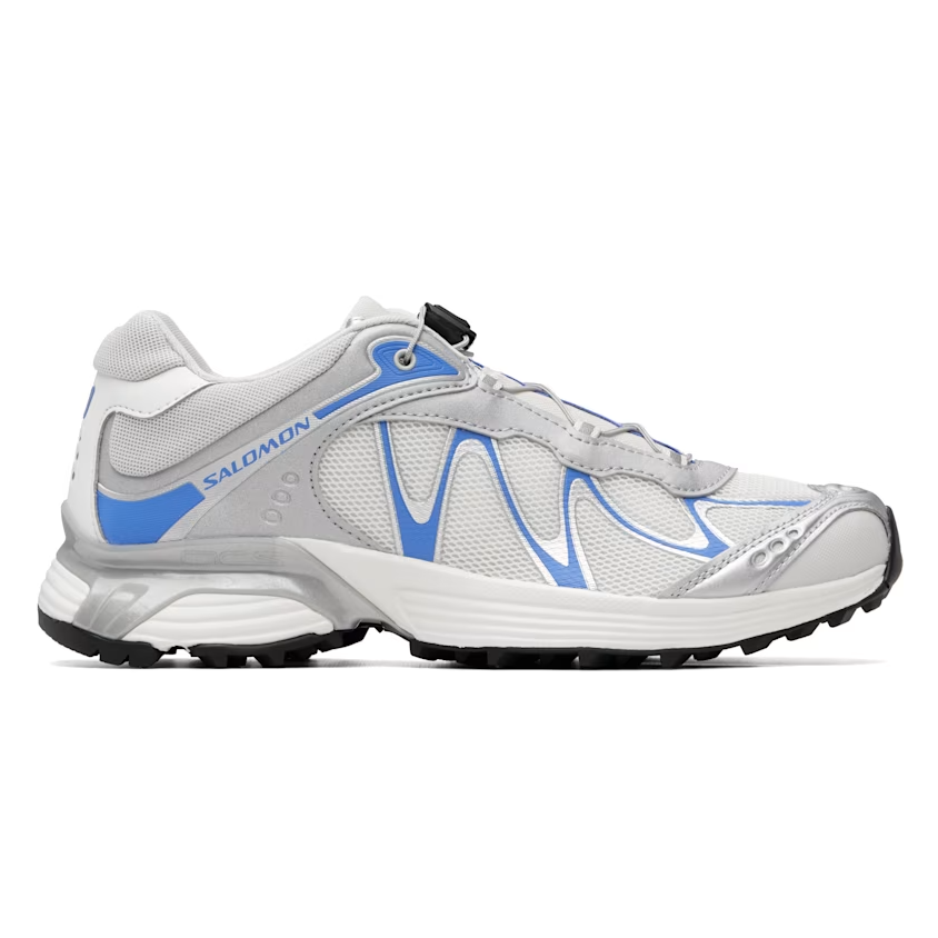 Salomon 银色 & 灰白色 XT-Whisper 运动鞋