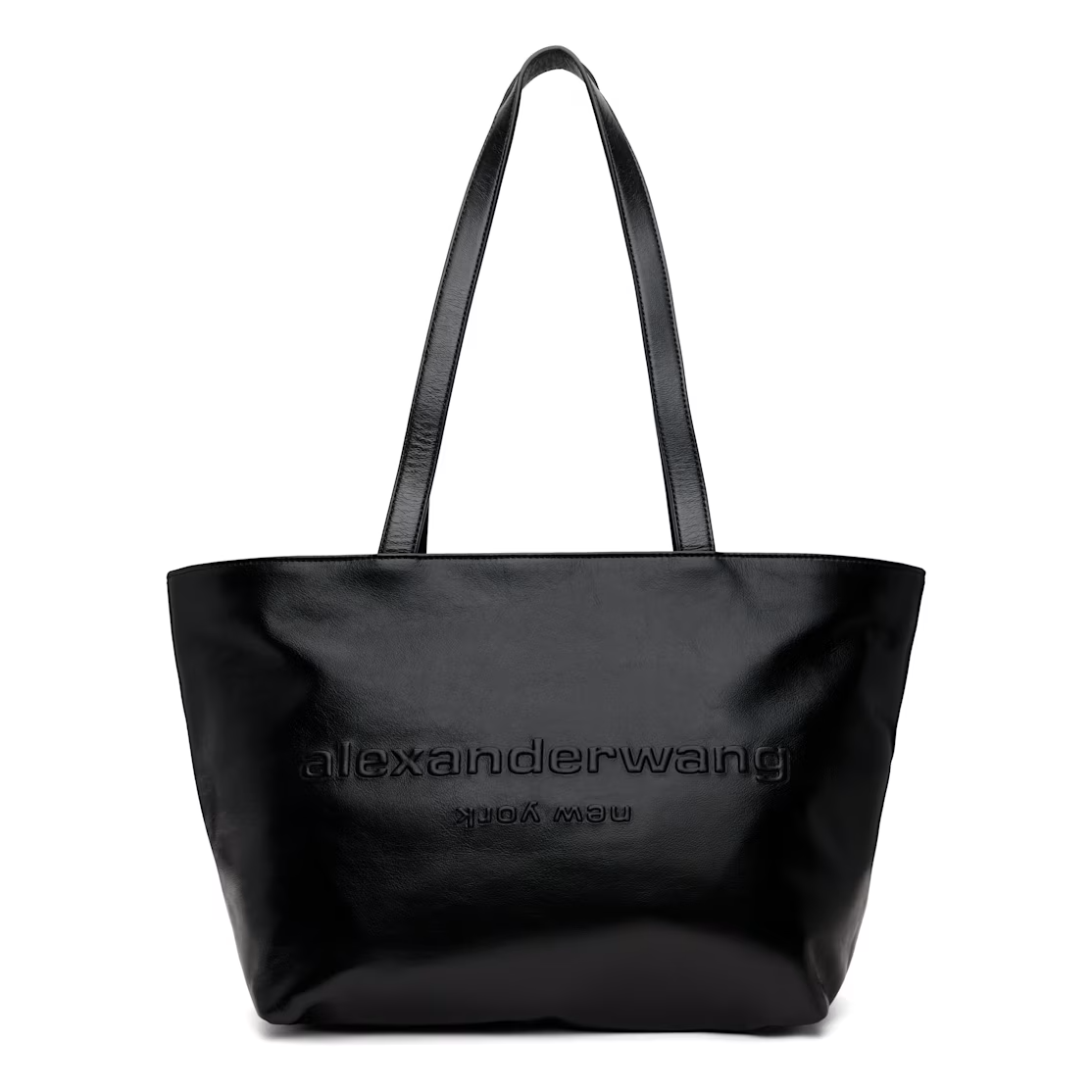 Alexander Wang 黑色中号 Punch 托特包