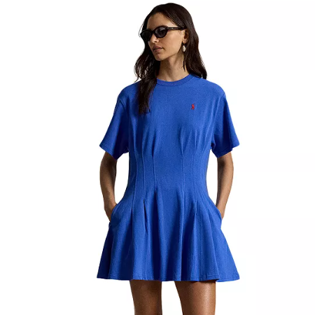 返$25礼卡！Polo Ralph Lauren 拉夫劳伦收腰连衣裙