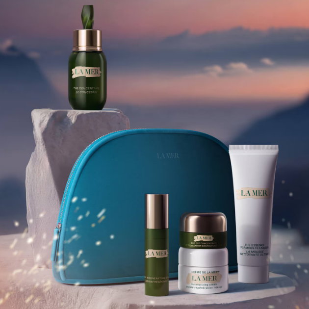 La Mer：7月护肤大促！满$600送5件套+浓缩精华15ml