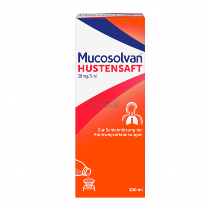 MUCOSOLVAN 沐舒坦 30mg/5ml婴幼儿止咳糖浆100ml