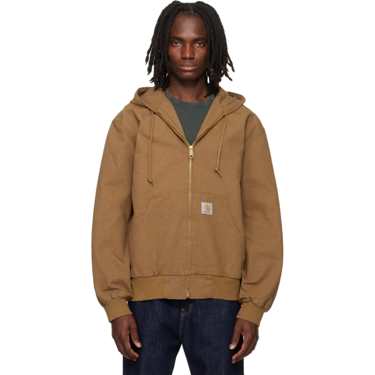 中站含税！Carhartt Work In Progress 棕色 OG Active 夹克