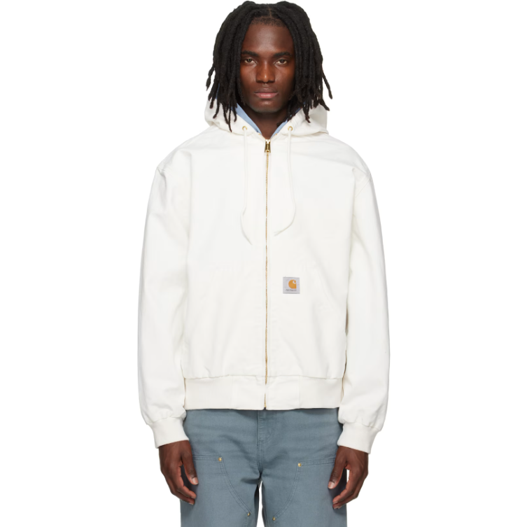 中站含税！Carhartt Work In Progress 白色 OG Active 夹克