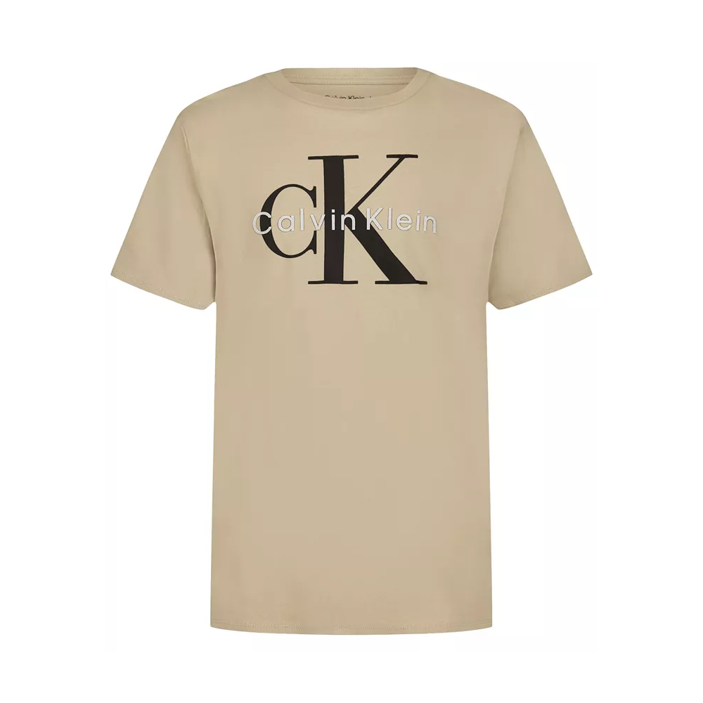 码全！Calvin Klein 大童款经典字母徽标T恤 3色可选