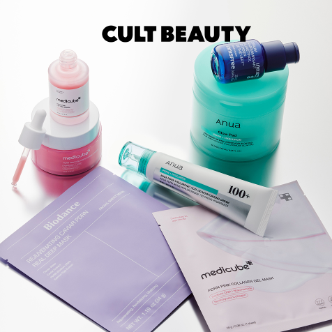 Cult Beauty：限时闪促！韩系护肤热卖 入手 Anua、VT Cosmetics、兰芝等