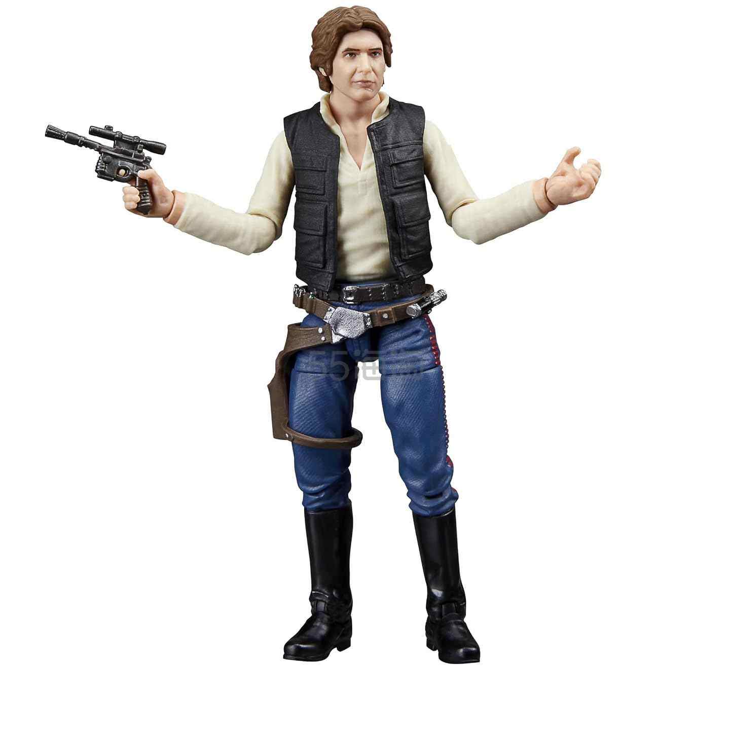 【含税直邮】星球大战 复古系列 Han Solo 新希望高级 3.75 英寸收藏人偶