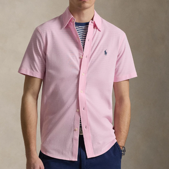 好价！Polo Ralph Lauren 拉夫劳伦男士短袖衬衫 多色可选