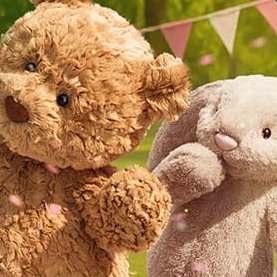 Amazon：Jellycat 毛绒玩偶不定期热款补货！橘子、茄子