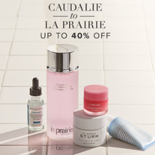 Rue La La：大牌护肤折扣区 选购 Caudalie、La Prairie、娇韵诗等