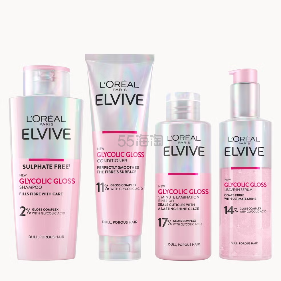 L'Oréal Paris 巴黎欧莱雅 Elvive 亮泽护理套装