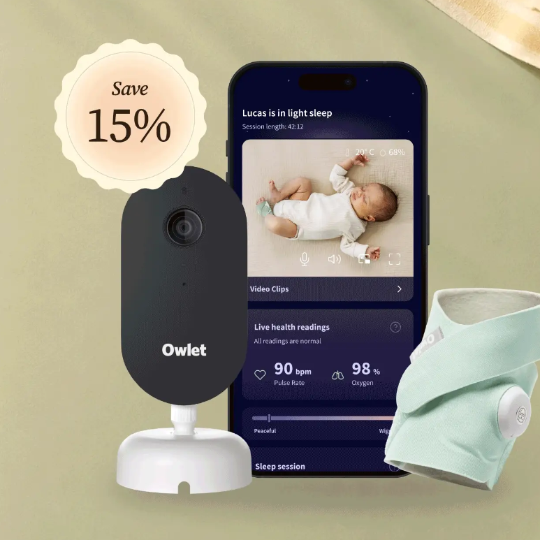 Owlet：全场促销 智能婴儿监护器及睡眠安全产品