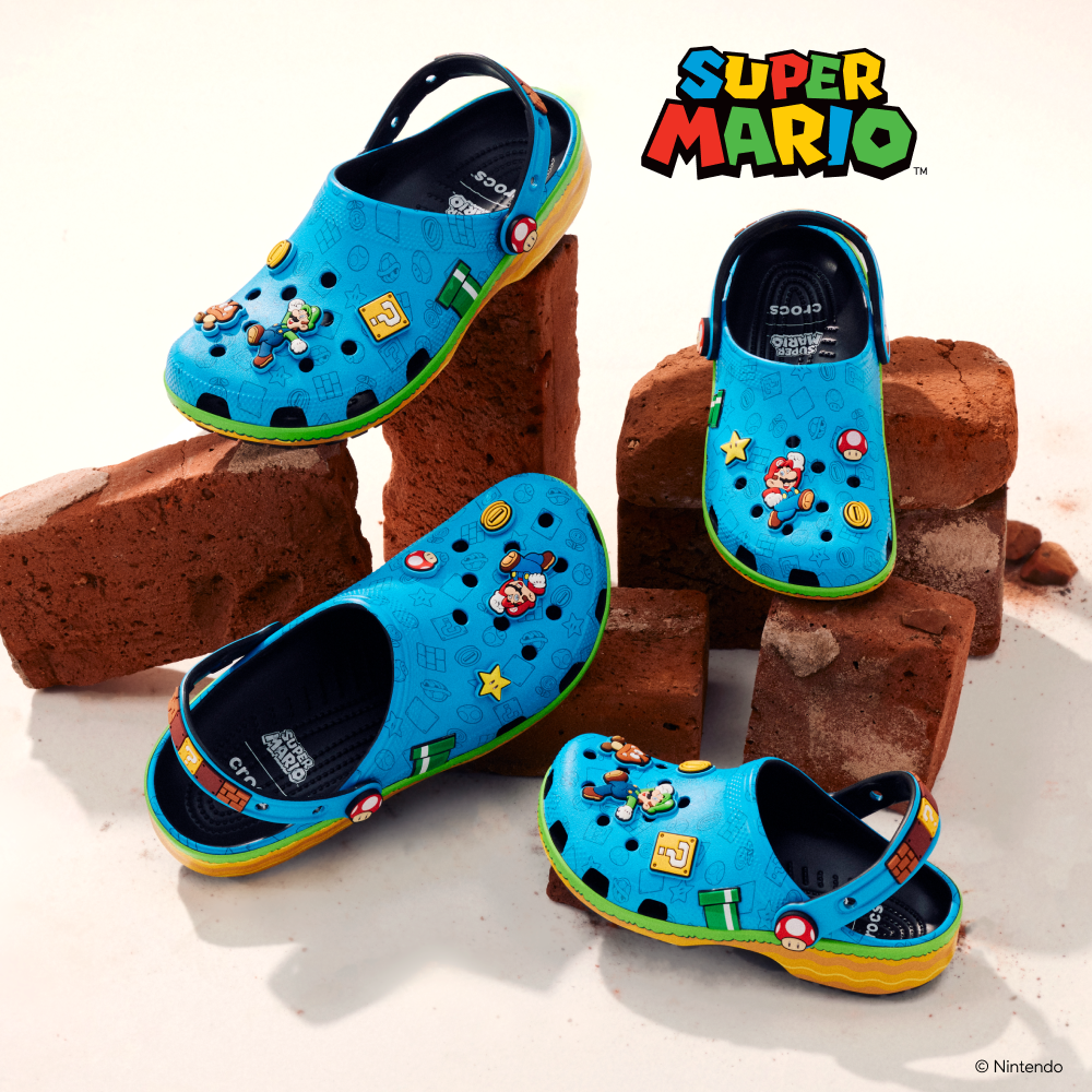 Crocs SG：超级马力欧联名系列上新