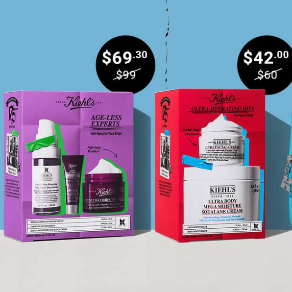 Kiehl's 科颜氏美网：盛夏闪促！超值套装+精选护肤热卖